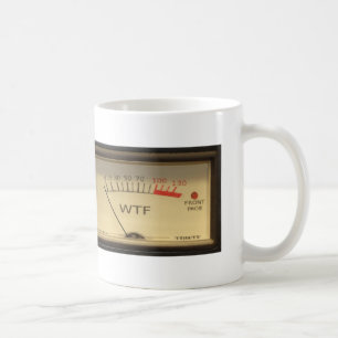 Café Caneca do medidor de WTF