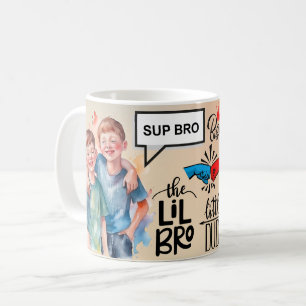 Café Caneca do Melhor Irmão com Mensagem de Amor Sincer