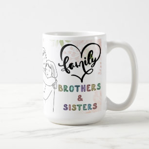 Café Caneca do Melhor Irmão com Mensagem de Amor Sincer