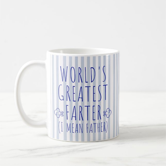 Café Caneca do Melhor Passador de Gases do Mundo (Quer  (Esquerda)