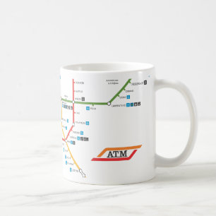 Café Caneca do metro de Milão