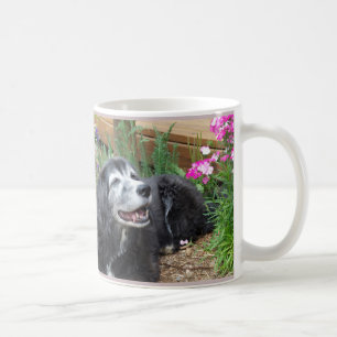 Café Caneca do muffin de cocker spaniel