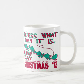 Café Caneca do Natal do dia de corcunda