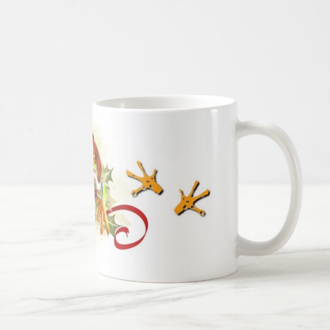 Café Caneca do Natal do sapo de árvore (Direita)