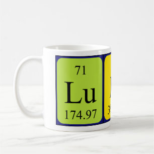 Café Caneca do nome da mesa periódica de Lukas