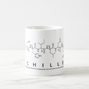 Café Caneca do nome do peptide de Achille