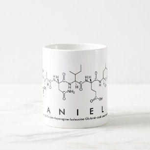 Café Caneca do nome do peptide de Daniela