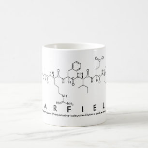 Café Caneca do nome do peptide de Garfield