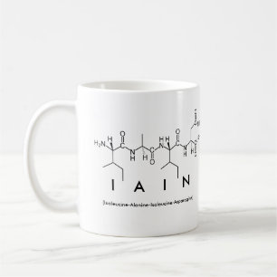 Café Caneca do nome do peptide de Iain