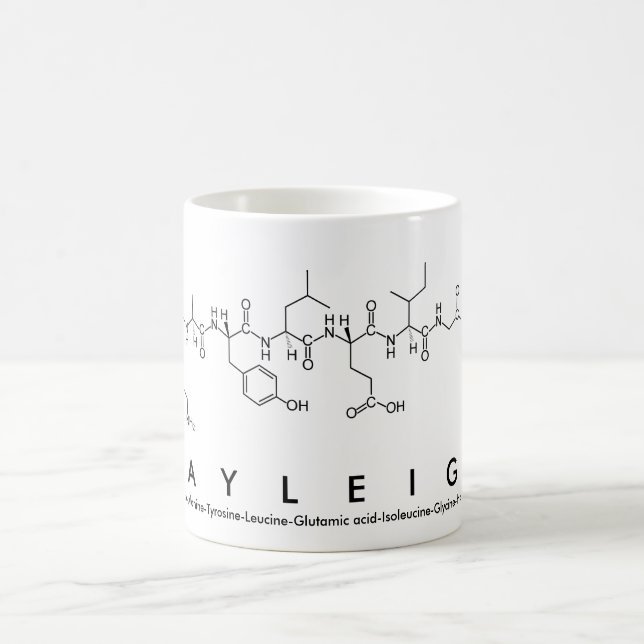 Café Caneca do nome do peptide de Kayleigh (Centro)