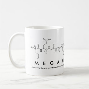 Café Caneca do nome do peptide de Megan