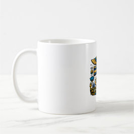 Café Caneca do Olho de Hórus Antigo Egito