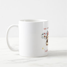 Café Caneca do Panda Mal-Humorado de Natal