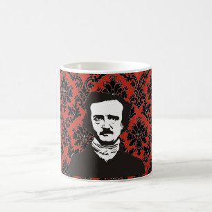 Café Caneca do papel de parede do Victorian do ponto de