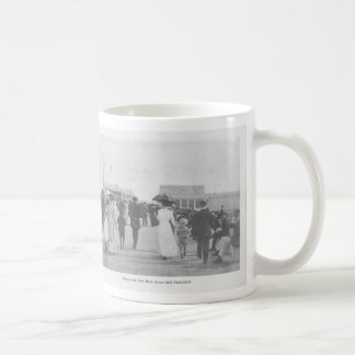 Café Caneca do parque de Asbury do vintage