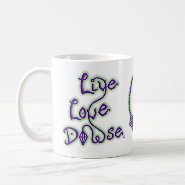 Café Caneca do Pêndulo de Radiestesia | Presente para u (Esquerda)