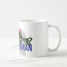 Café Caneca do pescador dos Walleye de Wisconsin