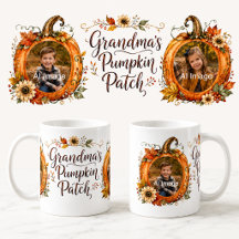 Caneca do Pomar de Abóboras da Vovó