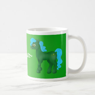 Café Caneca do pônei de agosto Birthstone