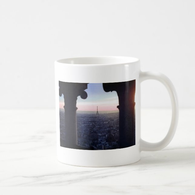 Café Caneca do por do sol de Paris (Direita)