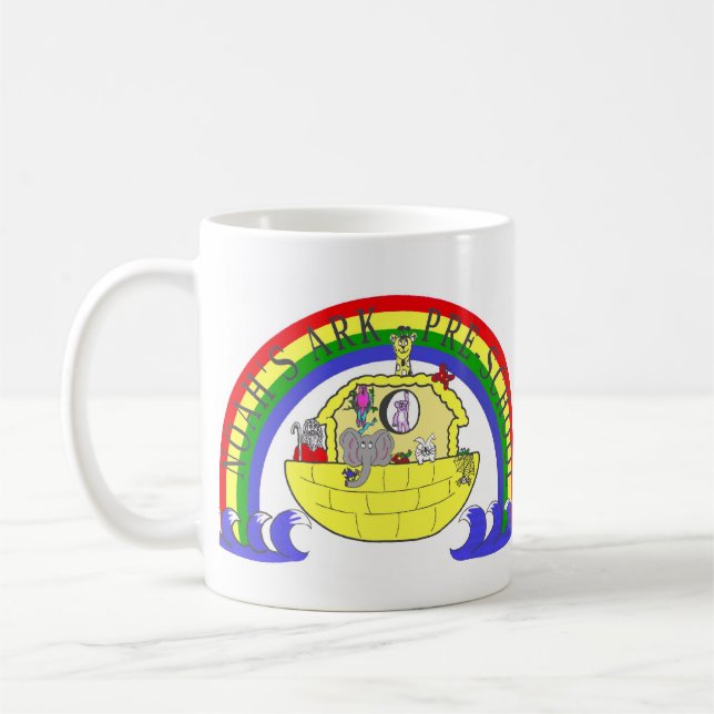 Café Caneca do pré-escolar da arca de Noah (Esquerda)