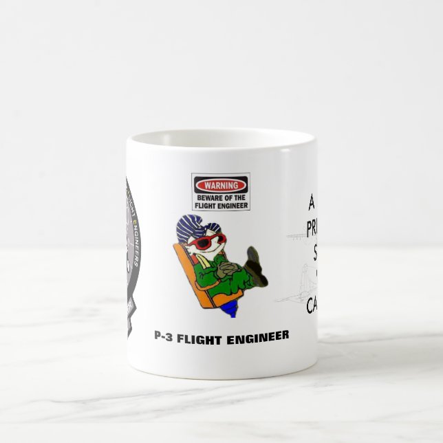 Café Caneca do Pre-Vôo 15oz de P-3 IBNFE (Centro)