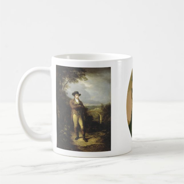 Café Caneca do presente de Robert Burns (Esquerda)