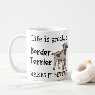 Café Caneca do presente do cão de Terrier de beira