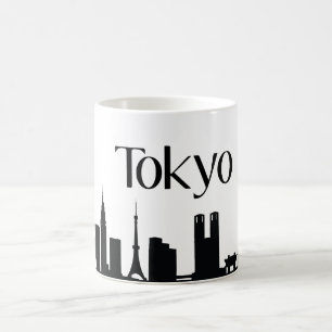 Café Caneca do presente do marco de Tokyo, Japão
