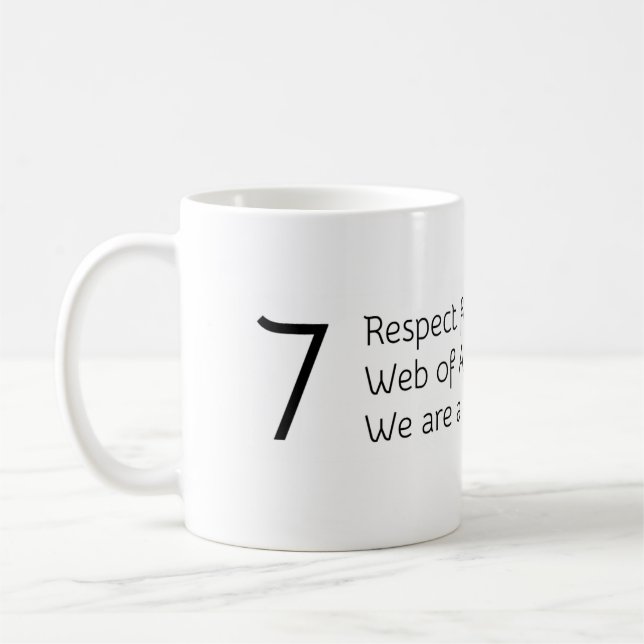 Café Caneca do princípio de UU sétimo (Esquerda)