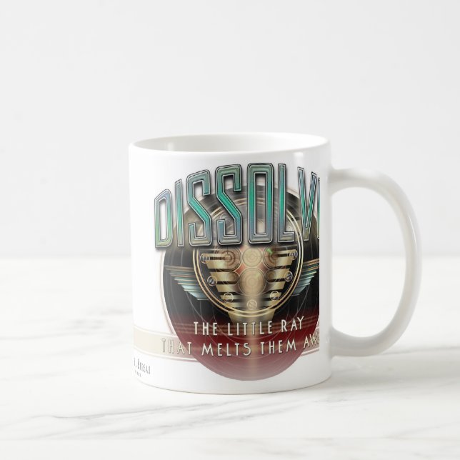 Café Caneca do raio de Dissolvo (Direita)