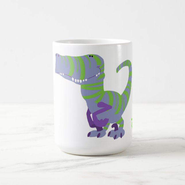 Café Caneca do raptor de Dino (Centro)