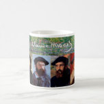 Café Caneca do retrato de auto de Monet<br><div class="desc">As caras diferentes de Claude Monet</div>