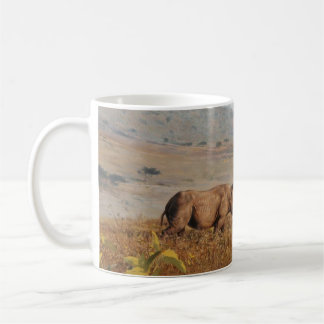 Café Caneca do rinoceronte de Andrew Denman