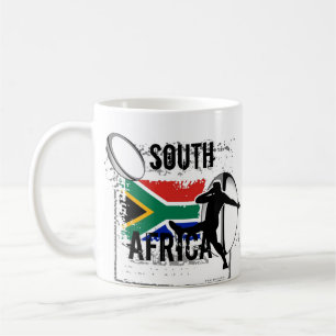 Café Caneca do rugby de África do Sul