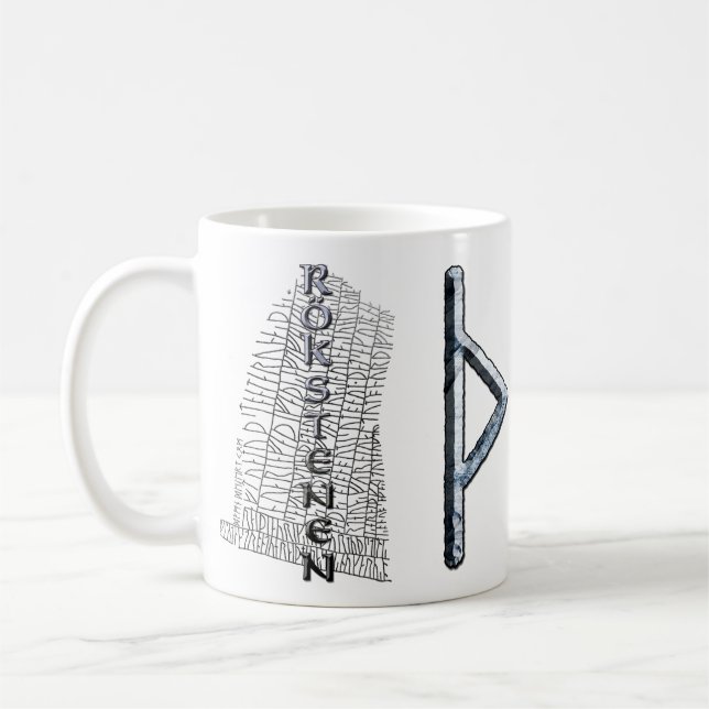 Café Caneca do rune de Thurisaz, o símbolo do Thor (Esquerda)