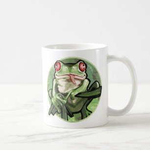 Café Caneca do sapo de árvore