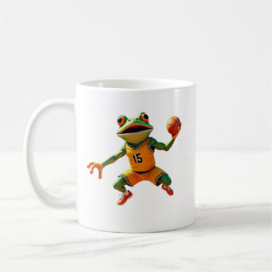 Café Caneca do Sapo de Basquete dois lados