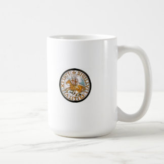 Café Caneca do selo de Templar