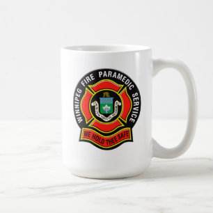 Café Caneca do serviço do paramédico do fogo de