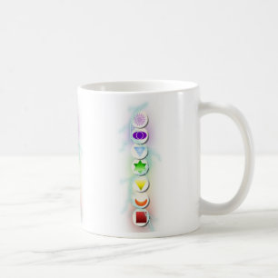 Café Caneca do símbolo de Chakra
