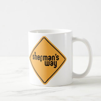 Café Caneca do "sinal" da maneira de Sherman