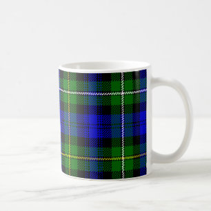Café Caneca do Tartan da xadrez de Campbell