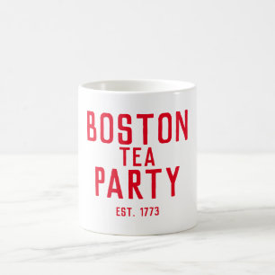 Café Caneca do tea party de Boston