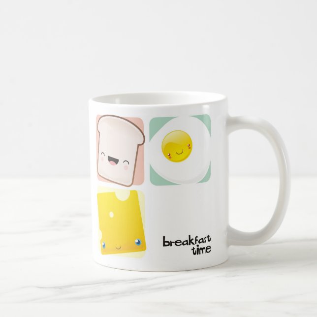 Café Caneca do tempo de pequeno almoço (Direita)