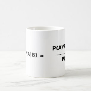 Café Caneca do teorema de Bayes