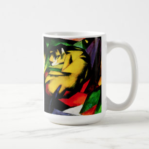 Café Caneca do tigre de Franz Marc