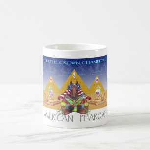 Café Caneca do tributo do Triple Crown de Pharoah do
