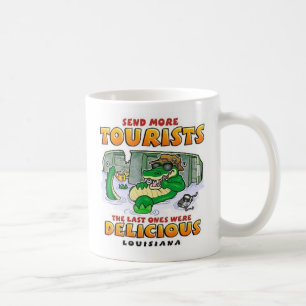 Café Caneca do turista de Louisiana