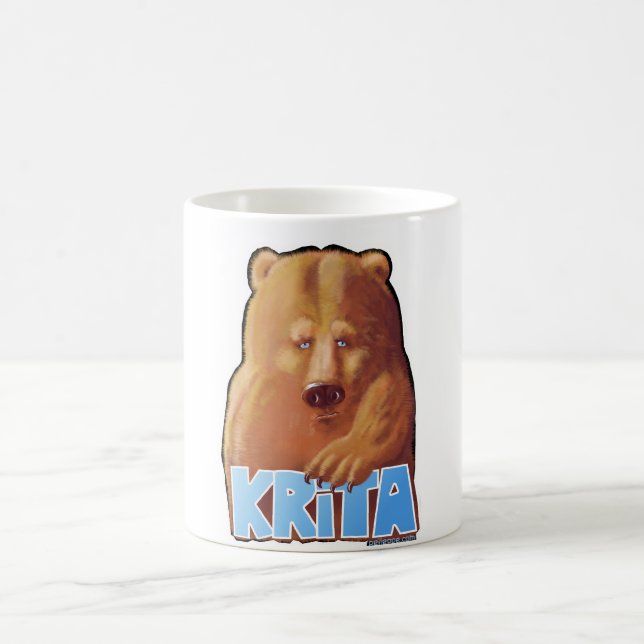 Café Caneca do urso de Krita (Centro)